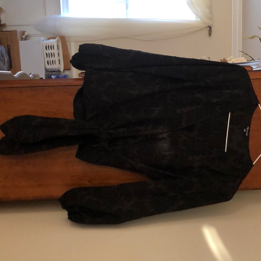 Wrap-around Madewell blouse